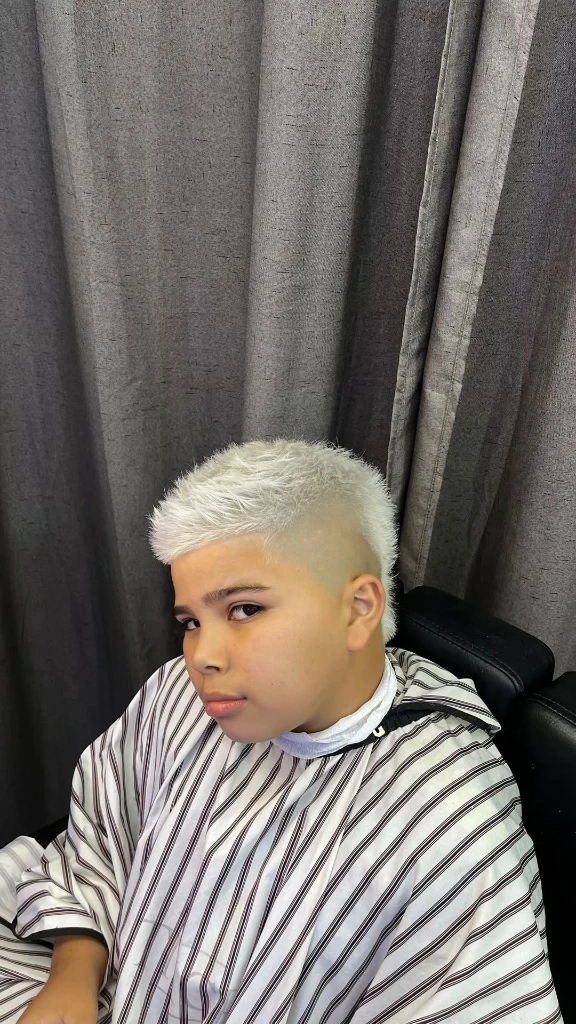 Platinado con degradé