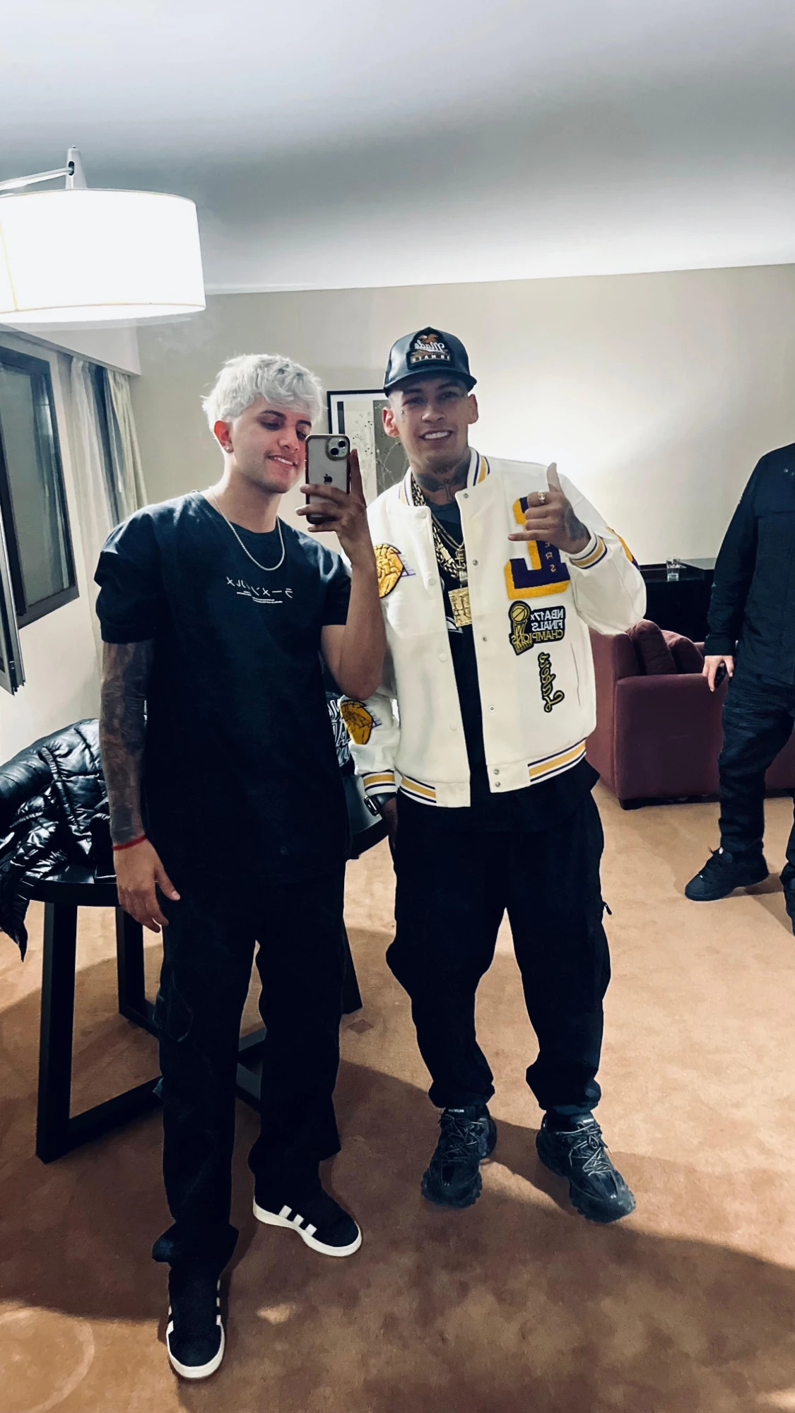 Rami junto a LGante